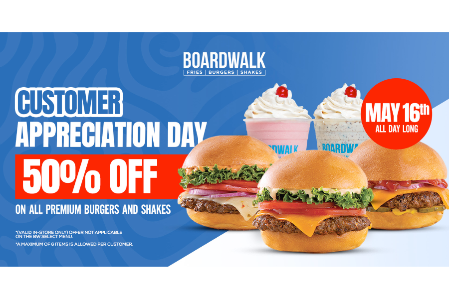 Customer Appreciation Day - Boardwalk Milton