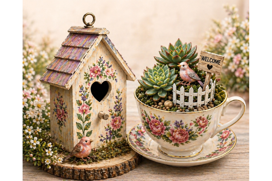 Spring Sip & Create