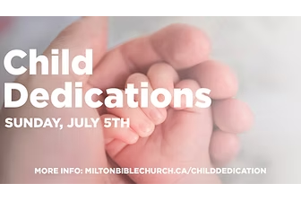 Child Dedications