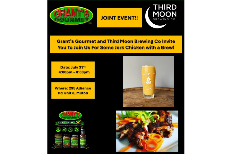 Jerk Chicken Pop-up with Grant's Gourmet