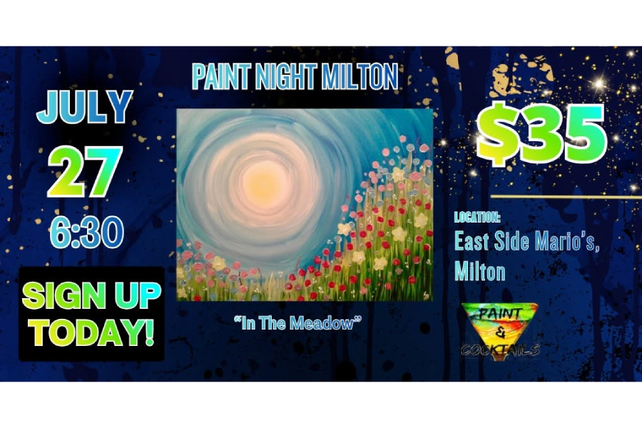 Paint Night At East Side Mario’s