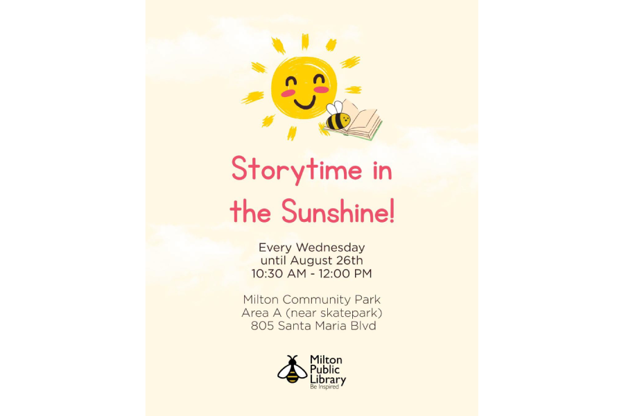 Storytime in the Sunshine