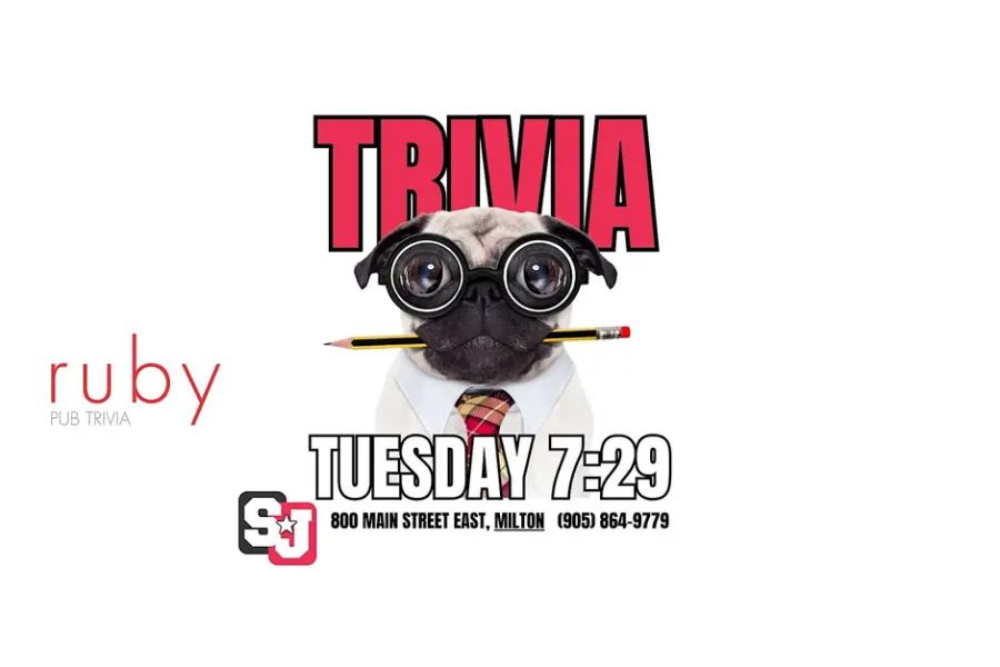 Tuesday Night Trivia at Shoeless Joe's in Milton